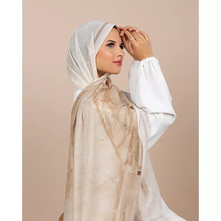 Honey beige scarf