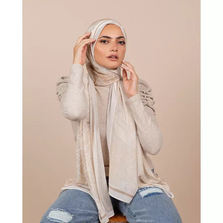 Honey beige scarf